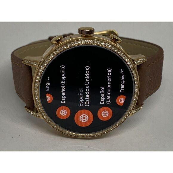 Fossil Gen 4 Authentic Digital Dial Smart Watch Custom Band FTW6015 ZA23 - Picture 6 of 12
